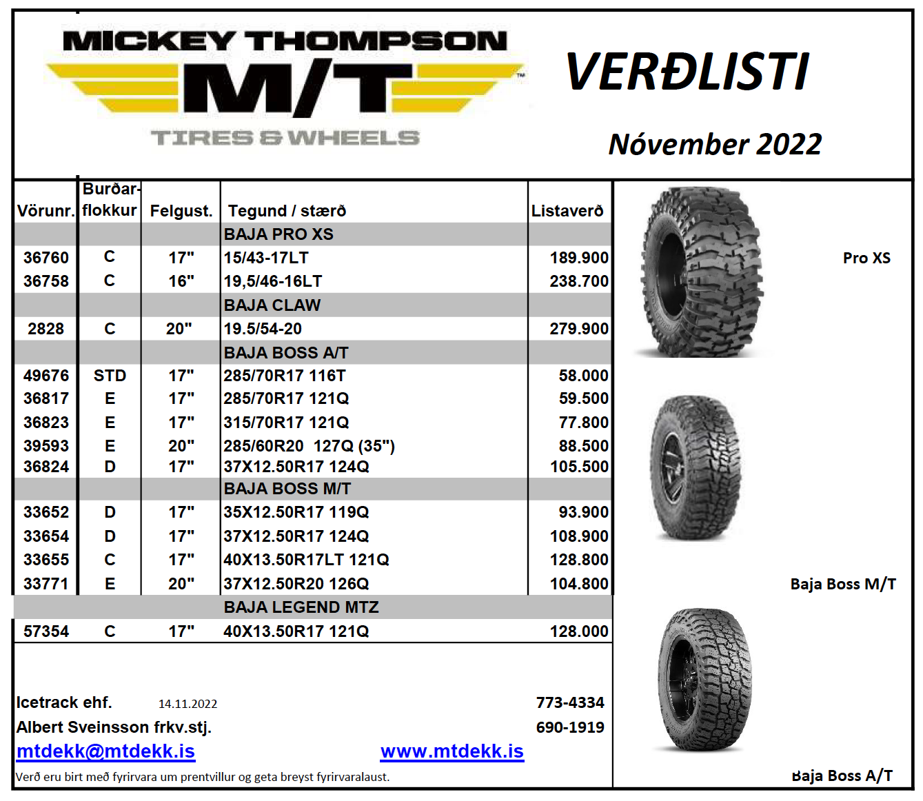mtdekk verdlisti nov21
